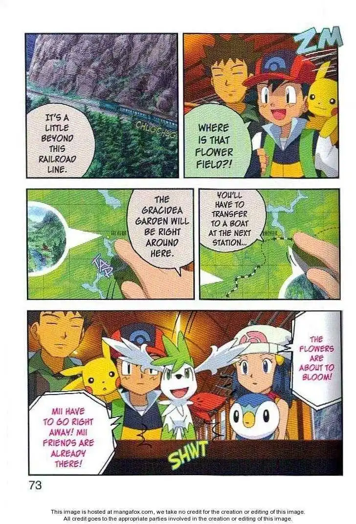 Pokémon: Giratina and the Sky Warrior! Ani-Manga Chapter 3 25